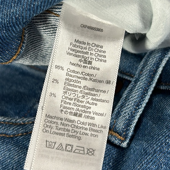 Madewell 10” high-rise ankle skinny jeans, size 32 - Picture 4 of 9